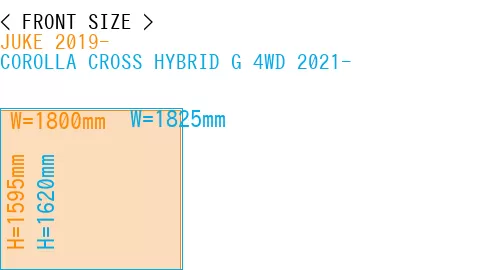 #JUKE 2019- + COROLLA CROSS HYBRID G 4WD 2021-